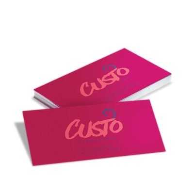 Business Card - Soft Touch Lamination